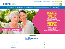 Tablet Screenshot of chopo.com.mx